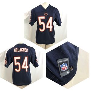 NFL Players Jersey Chicago Bears Urlacher 54 Kids Large Women’s Small